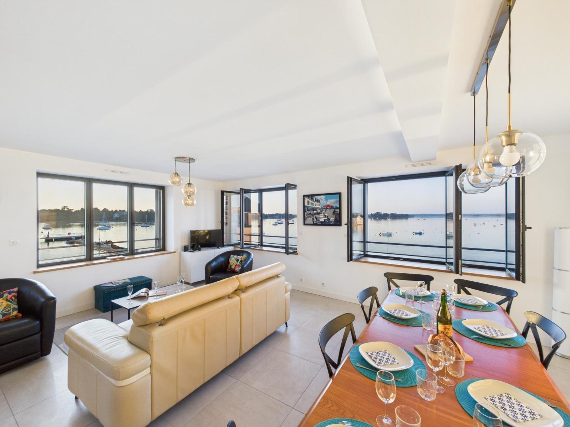 Appartement Vue Sur La Mer A L'Ile Tudy ! ภายนอก รูปภาพ