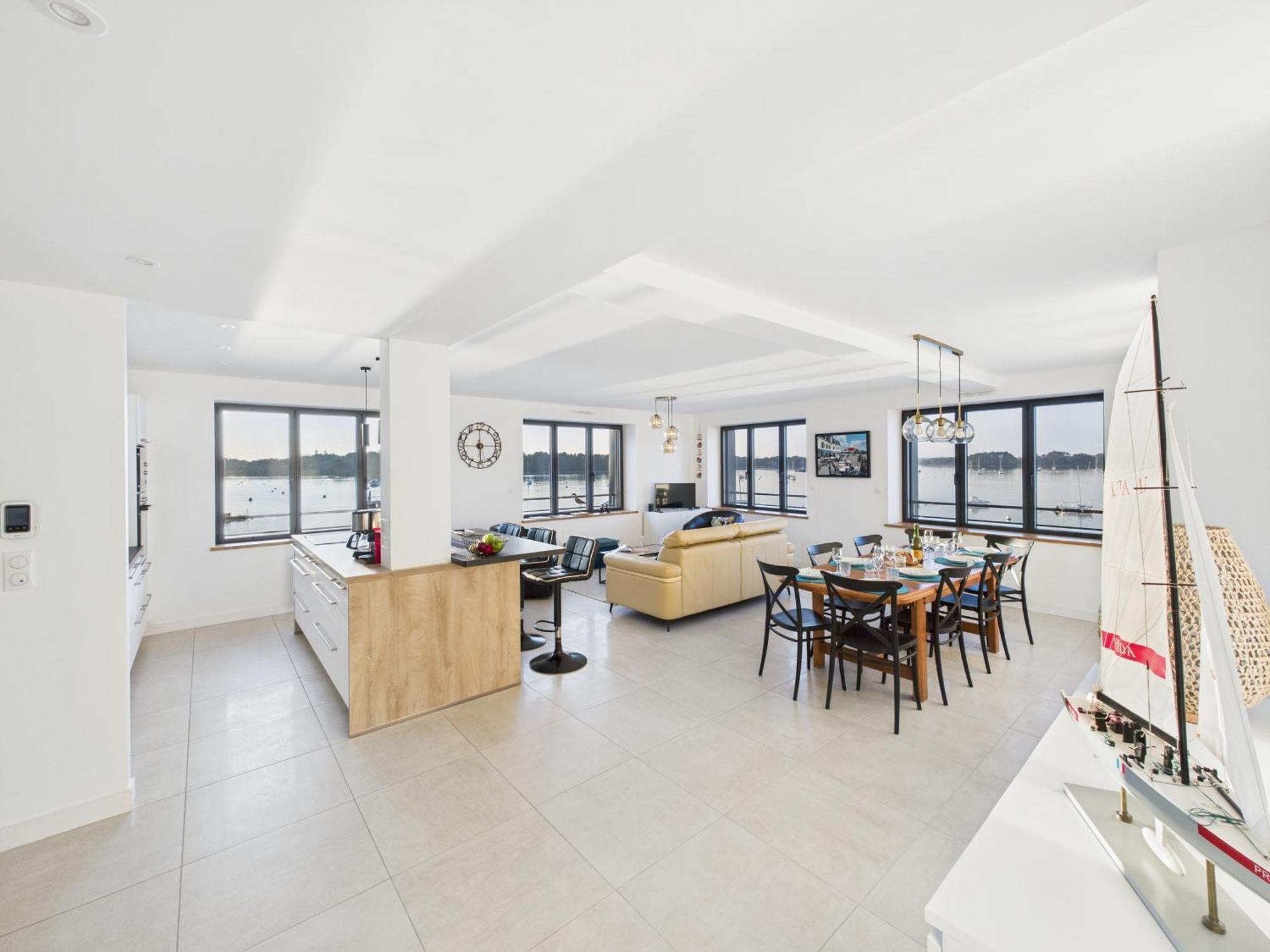 Appartement Vue Sur La Mer A L'Ile Tudy ! ภายนอก รูปภาพ