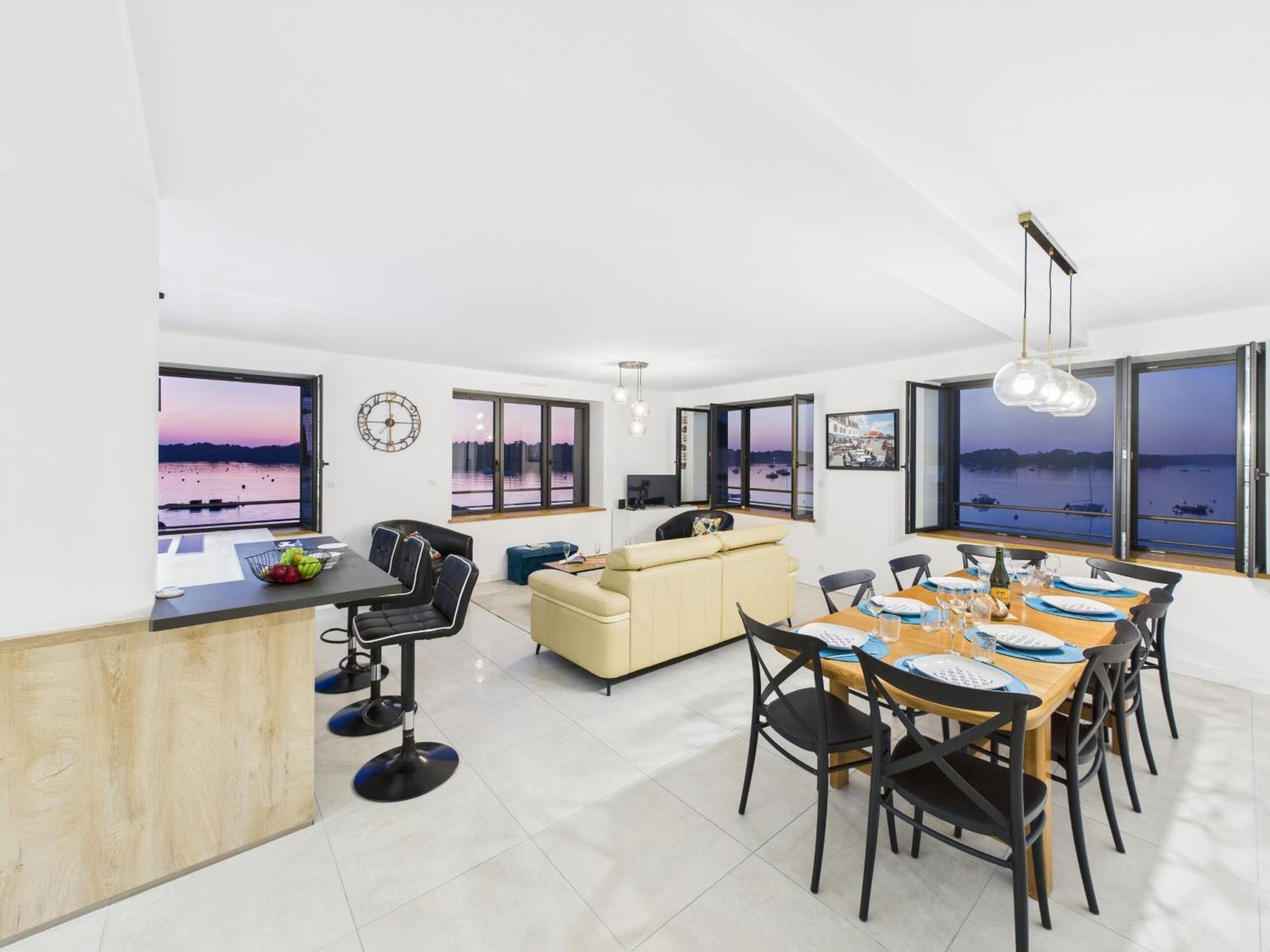 Appartement Vue Sur La Mer A L'Ile Tudy ! ภายนอก รูปภาพ